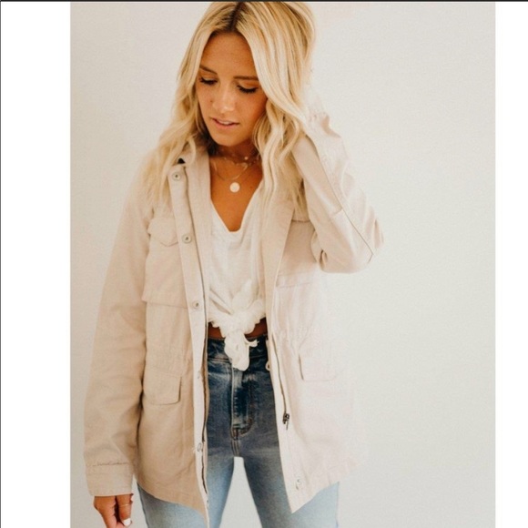 Carly Jean Los Angeles Jackets & Blazers - CJLA Eddison Utility Jacket